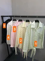 شومیز شیشه ای گره ای - Image 2