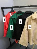 شومیز پلیسه جلو گره ای - Image 2