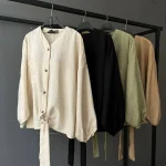 شومیز گره ای لش