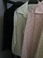 شومیز شیشه ای گره ای - Image 3