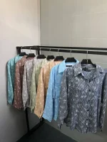 شومیز راه راه رز - Image 3