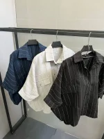 شومیز باکسی راه راه - Image 3