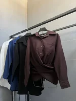 شومیز پیچی فشن - Image 4