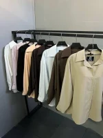 شومیز سیلک پشت پیله - Image 3