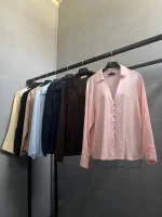 شومیز شیشه ای یقه هفت