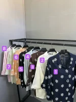 شومیز شیشه ای شکوفه - Image 2