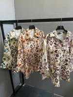 شومیز گل سنتی - Image 3