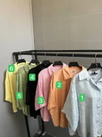 شومیز زارا پاستیلی آستین معمولی - Image 2