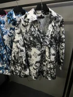 شومیز آبرنگی ال وی - Image 3