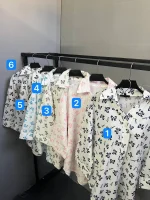 شومیز پاپیون سفید - Image 2