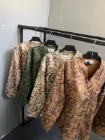 شومیز یقه کوبایی - Image 3