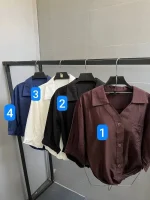 شومیز پایین پیچی سوفی - Image 3
