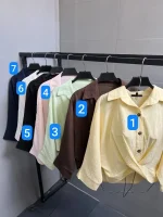 شومیز جلو پیچی آماندا - Image 2