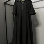 کفتان مشکی زیپ دار