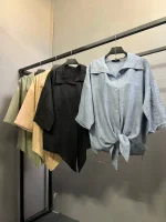 شومیز گره ای گازوئیلی