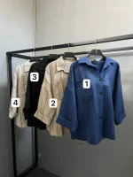 شومیز تخفیفی راه راه - Image 2