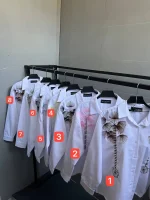 شومیز سفید قاصدک - Image 2