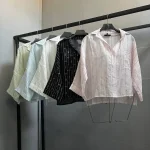 شومیز شیشه ای میو میو