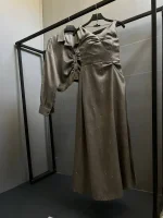 ست اورال شومیز طوسی