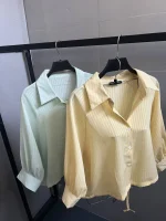 شومیز باکسی گت دار - Image 3
