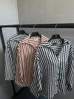 شومیز راه راه ماریا - Image 3
