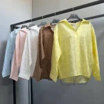 شومیز شیشه ای گل بابونه