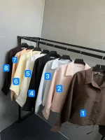 شومیز سیلک پایین گت دار - Image 2