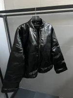 کاپشن چرم
